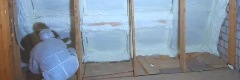 утепление подвала / погреба пенополиуретаном в Карталах